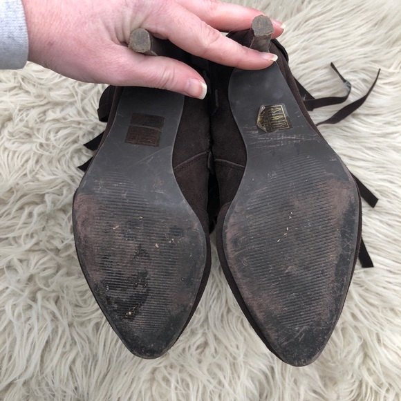 Jeffrey Campbell Crank Studded Fringe Booties - Picture 4 of 7